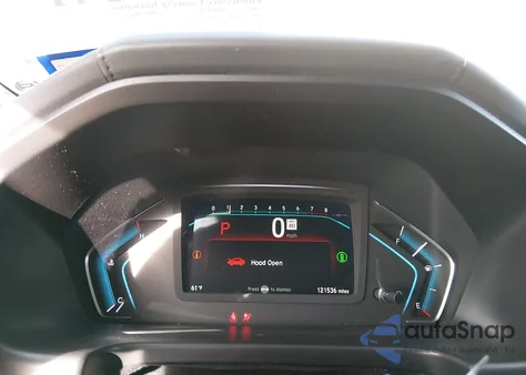 2022 Honda Odyssey Ex-L z USA, uszkodzony, nr VIN 5FNRL6H79NB044543